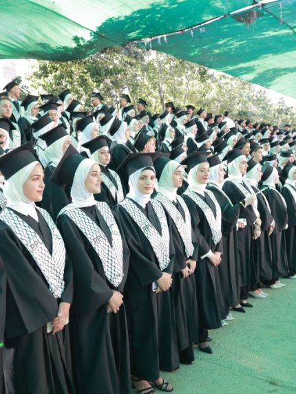 Palestine Polytechnic University (PPU) - جامعة بوليتكنك فلسطين تواصل احتفالات تخريج الفوج الخامس والأربعين بتخريج طلبة كلية المهن التطبيقية