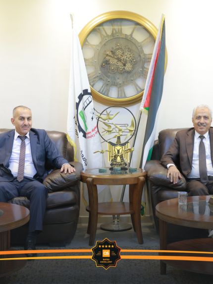 Palestine Polytechnic University (PPU) - جامعة بوليتكنك فلسطين ووزارة الصناعة تبحثان تعزيز الشراكة مع القطاع الصناعي