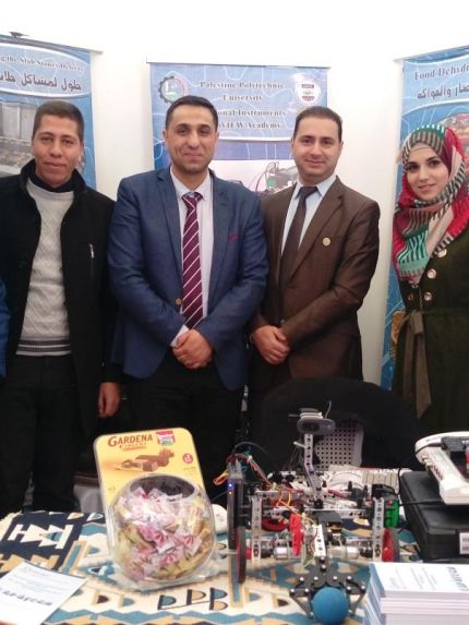 Palestine Polytechnic University (PPU) - مشاركة مٌتميّزة لجامعة بوليتكنك فلسطين في أسبوع التكنولوجيا في  فلسطين - إكسبوتيك 2017