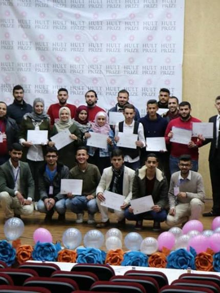 Palestine Polytechnic University (PPU) - جامعة بوليتكنك فلسطين تستضيف مسابقة  Hult Prize  العالمية 