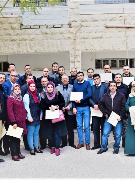 Palestine Polytechnic University (PPU) - جامعة بوليتكنك فلسطين ومحافظتي بيت لحم والخليل يعقدان ورشة عمل عن واقع وسياسات وادارة السلامة والصحة المهنية في المؤسسات ولجان السلامة والصحة المهنية في فلسطين