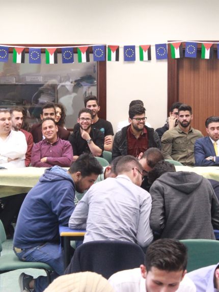 Palestine Polytechnic University (PPU) - جامعة بوليتكنك فلسطين تفوز بالمركز الثالث في مسابقة اعرف أوروبا على مستوى الجامعات الفلسطينية