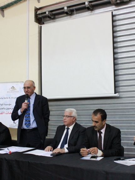 Palestine Polytechnic University (PPU) - مركز الحجر والرخام في جامعة بوليتكنك فلسطين يحتضن ورشة عمل فنية مُتخصصة  بعنوان "المواصفات الفنية للحجر الفلسطيني واستخداماته"