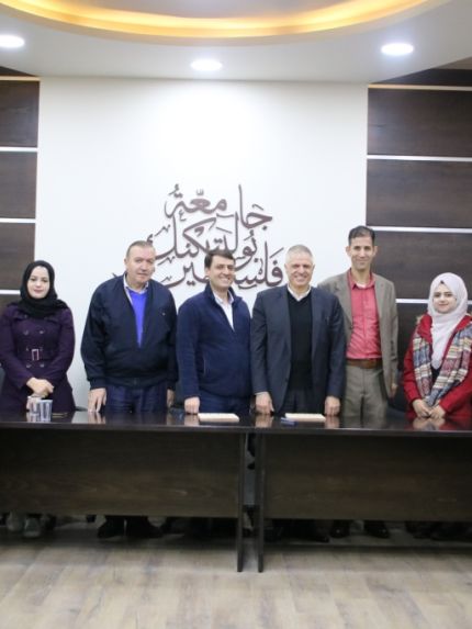 Palestine Polytechnic University (PPU) - جامعة بوليتكنك فلسطين وشركة المهندس للإلكترونيات توقعان مذكرة تعاون مشتركة