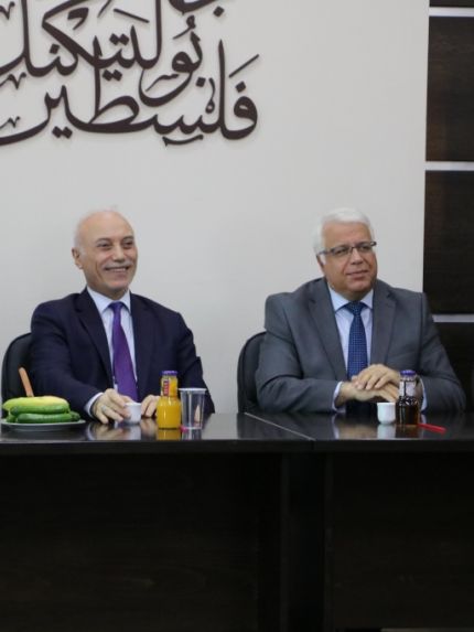 Palestine Polytechnic University (PPU) - جامعة بوليتكنك فلسطين ووزارة العمل التركية تبحثان آفاق التعاون المشترك في أمور السلامة والصحة المهنية