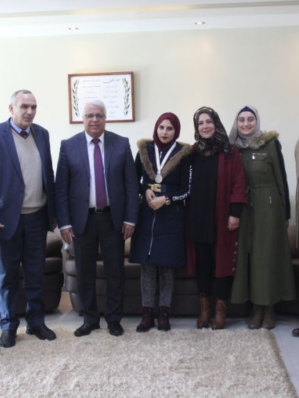 Palestine Polytechnic University (PPU) - جامعة بوليتكنك فلسطين تكرّم المشاركات في مسابقة المهارات العالمية /آسيا