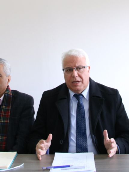 Palestine Polytechnic University (PPU) - لقاء في كلية الهندسة حول "إستراتيجية تعزيز التنافسية في جامعة بوليتكنك فلسطين"