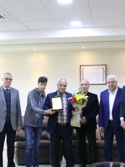 Palestine Polytechnic University (PPU) - جامعة بوليتكنك فلسطين تستقبل وفداً من إدارة مدرسة الحسين بن علي الثانوية 