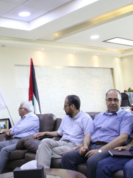 Palestine Polytechnic University (PPU) - جامعة بوليتكنك فلسطين تستقبل مديرة مكتب مؤسسة الداد الألمانية