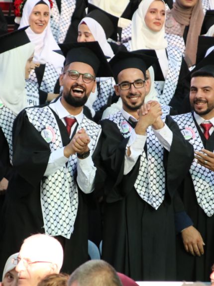 Palestine Polytechnic University (PPU) - جامعة بوليتكنك فلسطين تحتفل بتخريج الفوج الثامن والثلاثين لطلبة الماجستير والبكالوريوس تحت رعاية وحضور رئيس الوزراء الفلسطيني