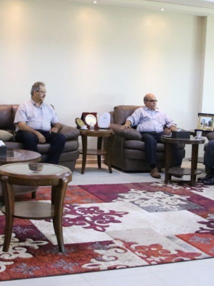 Palestine Polytechnic University (PPU) - جامعة بوليتكنك فلسطين تستقبل وفداً من الجمعية الخيرية المتحدة للأراضي المقدسة
