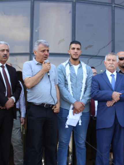 Palestine Polytechnic University (PPU) - جامعة بوليتكنك فلسطين تشارك في الوقفة التضامنية ضد سياسات الاحتلال الغاشم تجاه أسرانا البواسل