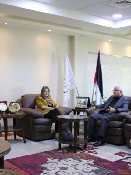 Palestine Polytechnic University (PPU) - جامعة بوليتكنك فلسطين ووكالة معاً الإخبارية تجددان الشراكة الإعلامية