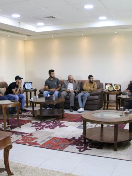 Palestine Polytechnic University (PPU) - محافظ محافظة جنين اللواء أكرم الرجوب يزور جامعة بوليتكنك فلسطين