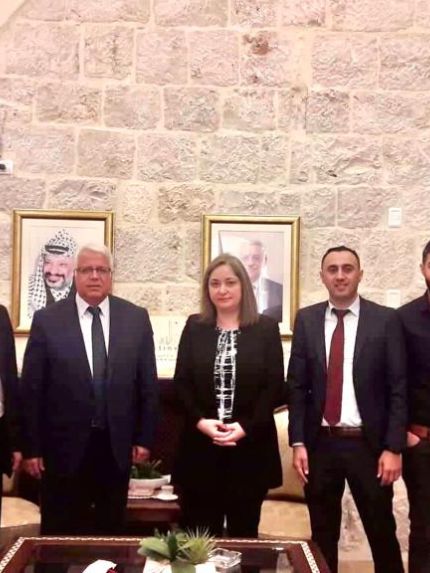 Palestine Polytechnic University (PPU) - معايعة تستقبل رئيس جامعة بوليتكنك فلسطين