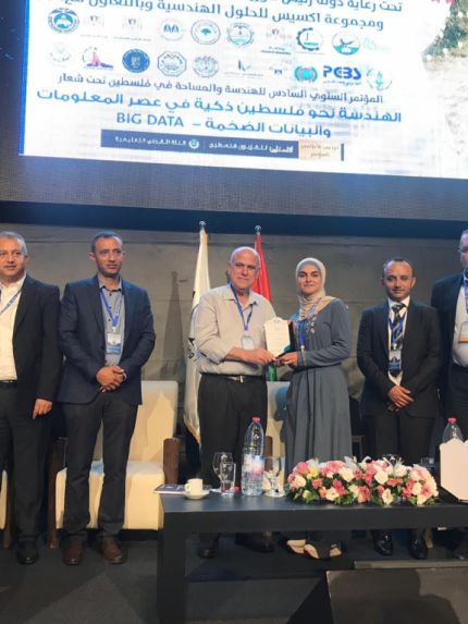 Palestine Polytechnic University (PPU) - جامعة بوليتكنك فلسطين تشارك بالمؤتمر السنوي السادس للهندسة والمساحة في فلسطين