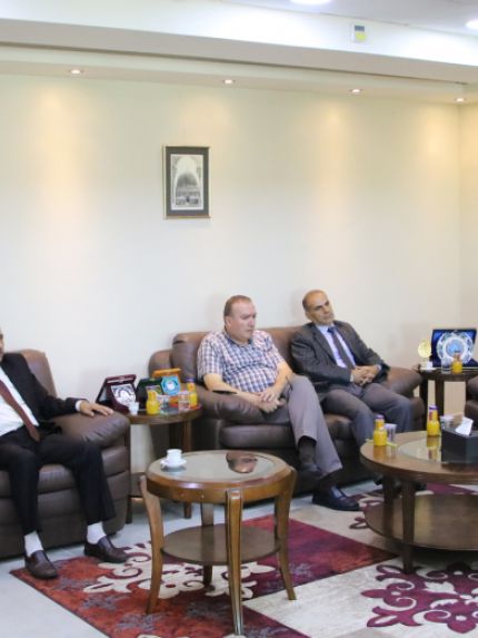 Palestine Polytechnic University (PPU) - جامعة بوليتكنك فلسطين الريادية  تستقبل وزير الأشغال العامة والإسكان ووزير الريادة والتمكين