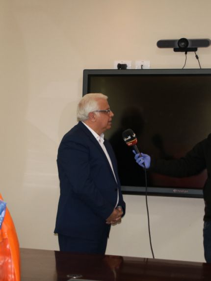 Palestine Polytechnic University (PPU) - جامعة بوليتكنك فلسطين تدشن نظام عزل صحي متنقل