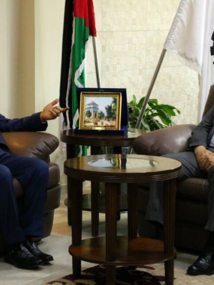 Palestine Polytechnic University (PPU) - جامعة بوليتكنك فلسطين ونائب سفير دولة فلسطين لدى جمهورية الصين الشعبية يبحثان آفاق التعاون المشترك