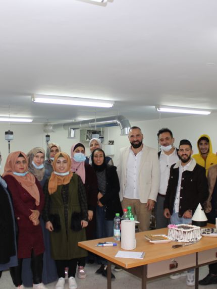 Palestine Polytechnic University (PPU) - جامعة بوليتكنك فلسطين تستقبل وفداً من غرفة تجارة وصناعة شمال الخليل واتحاد صناعة المعادن الثمينة