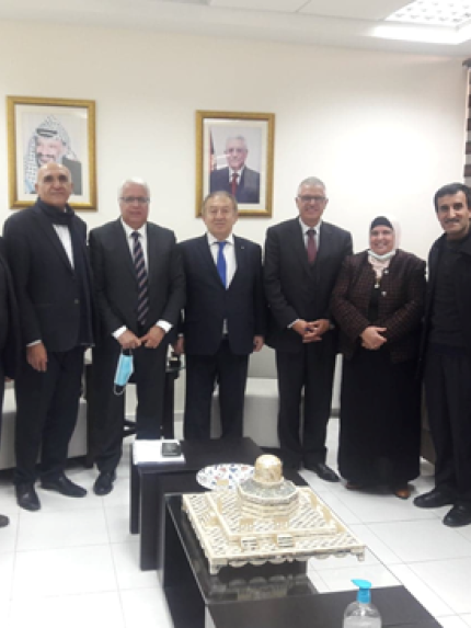 Palestine Polytechnic University (PPU) - مجلس إدارة مركز الحجر والرخام يعقد اجتماعه الدوري بحضور وزير الاقتصاد الوطني