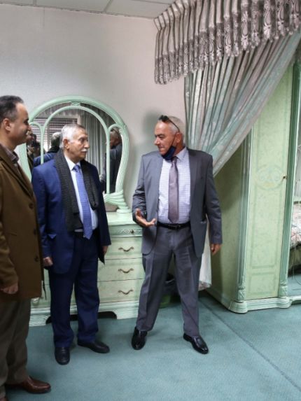 Palestine Polytechnic University (PPU) - رابطة الجامعيين تستقبل مدير المخابرات العامة في محافظة الخليل