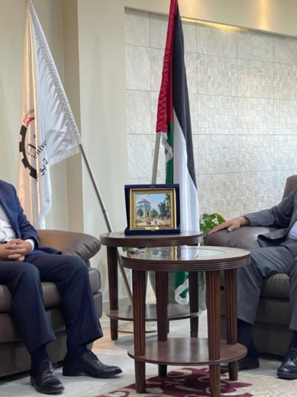 Palestine Polytechnic University (PPU) - البوليتكنك واتحاد الصناعات الغذائية يبحثان آفاق التعاون المُشترك