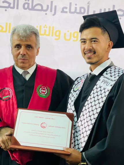 Palestine Polytechnic University (PPU) - البوليتكنك تحتفل بتخريج الفوجين الحادي والعشرين والثاني والعشرين من طلبة الدبلوم المهني
