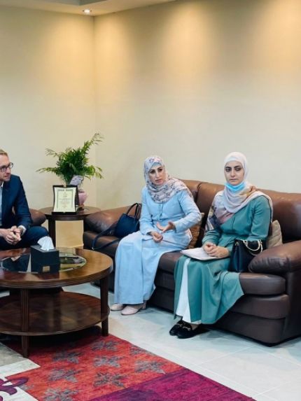 Palestine Polytechnic University (PPU) - البوليتكنك تستقبل وفداً من مؤسسة التعاون الالماني والهيئة الوطنية للاعتماد والجودة