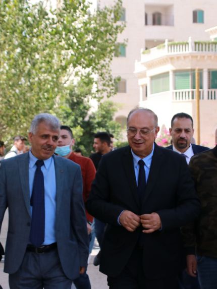 Palestine Polytechnic University (PPU) - جامعة بوليتكنك فلسطين تستقبل وزير التعليم العالي والبحث العلمي لبحث آليات التعاون المُشترك