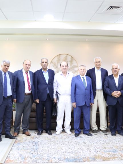 Palestine Polytechnic University (PPU) - وفد الصندوق العربي للإنماء الاقتصادي والاجتماعي بدولة الكويت يزور جامعة بوليتكنك فلسطين