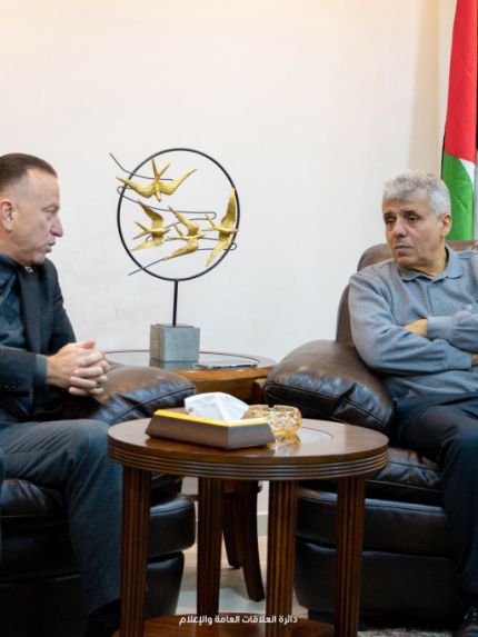 Palestine Polytechnic University (PPU) - رئيس جامعة بوليتكنك فلسطين يستقبل كتلة العطاء في انتخابات غرفة تجارة وصناعة وزراعة الخليل