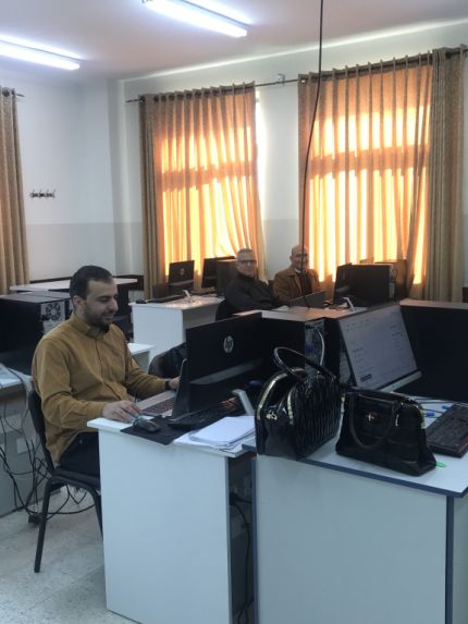 Palestine Polytechnic University (PPU) - جامعة بوليتكنك فلسطين تعقد تدريبات لممثلي الكليات في التعليم الإلكتروني حول استخدام النظام التربوي في إدارة التعليم Moodle