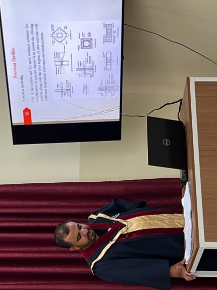 Palestine Polytechnic University (PPU) - برنامج ماجستير الهندسة المدنية يناقش عددا من رسائل الماجستير لطلبة فلسطين التاريخية