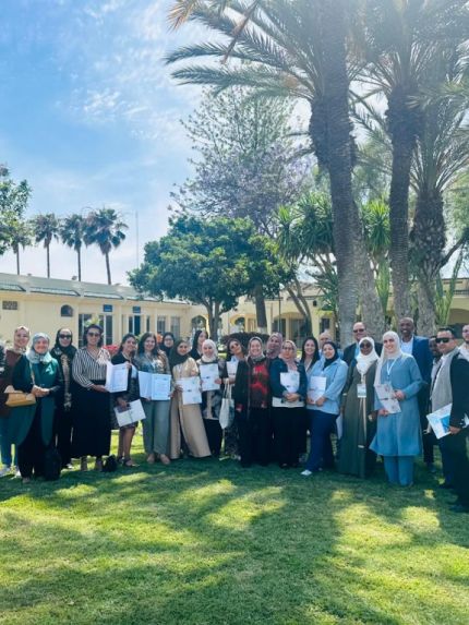 Palestine Polytechnic University (PPU) - مشاركة الأستاذة دعاء سدر في دورة تدريبية حول معايير واختبار المنتجات الحلال في المغرب 