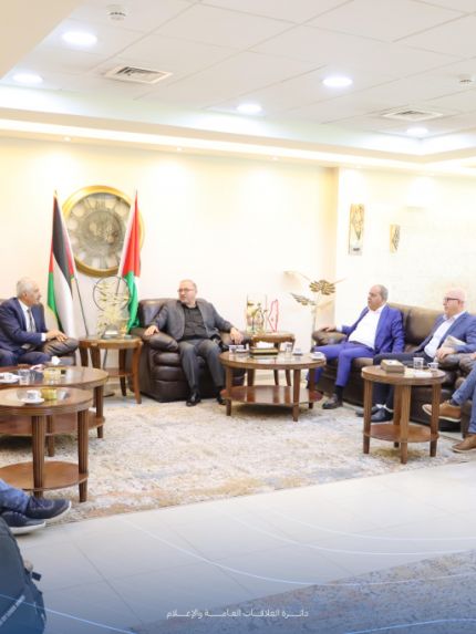 Palestine Polytechnic University (PPU) - جامعة بوليتكنك فلسطين تبحث سُبل التعاون مع اتحاد الصناعات البلاستيكية لدعم الاقتصاد الوطني