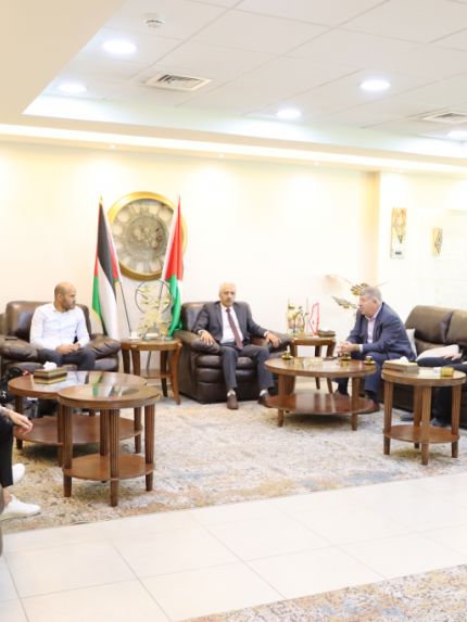 Palestine Polytechnic University (PPU) - جامعة بوليتكنك فلسطين تستقبل وفدا من مؤسسة Action Aid Palestine 