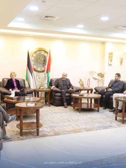 Palestine Polytechnic University (PPU) - جامعة بوليتكنك فلسطين تستقبل السفيرة السويسرية لبحث آفاق العمل المشترك