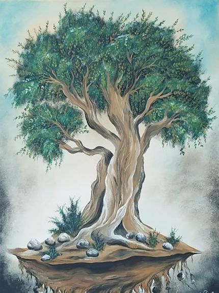 Palestine Polytechnic University (PPU) - " البوليتكنك " تفوز بالمركز الثالث في مسابقة الرسم لمهرجان الزيتون  " الزيتون نداء الأرض وشجرة السماء " 2024م