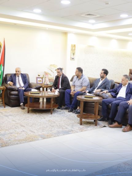 Palestine Polytechnic University (PPU) - نقيب المهندسين يزور جامعة بوليتكنك لتعزيز التحضيرات للمؤتمر الدولي الهندسة من أجل فلسطين"