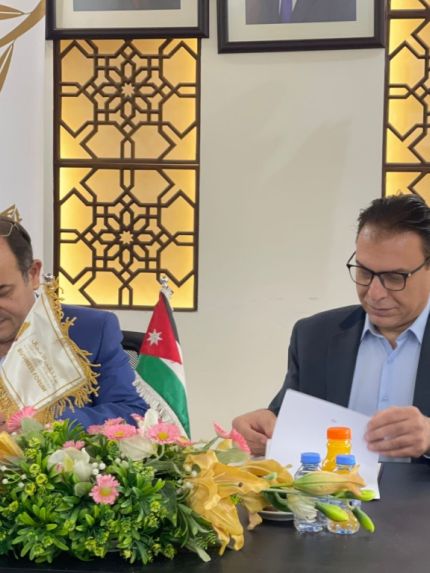 Palestine Polytechnic University (PPU) - توقيع مذكرة تعاون مشترك بين جامعة بوليتكنك فلسطين وملتقى رجال الأعمال الفلسطيني الأردني