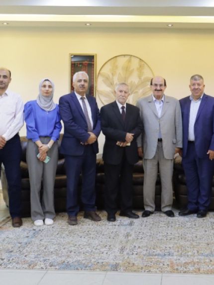 Palestine Polytechnic University (PPU) - جامعة بوليتكنك فلسطين تستقبل الدكتور سمير جرّاد، مستشار الصندوق العربي للإنماء الاقتصادي والاجتماعي في الكويت