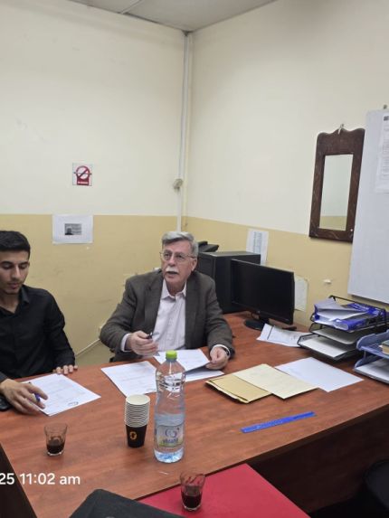Palestine Polytechnic University (PPU) - كلية الطب وعلوم الصحة تناقش مشاريع البحث العلمي لطلبتها