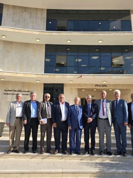 Palestine Polytechnic University (PPU) - لجنة الاعتماد في المجلس الطبي الفلسطيني تزور جامعة بوليتكنك فلسطين لتقييم برنامج طب الأسرة