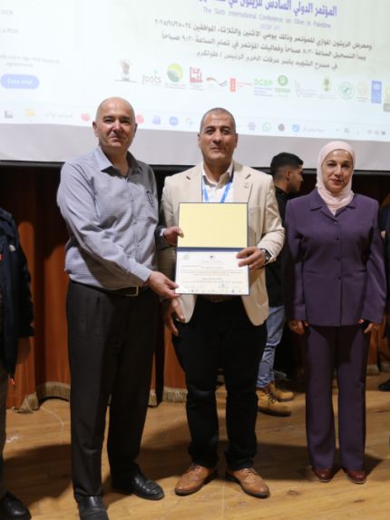 Palestine Polytechnic University (PPU) - جامعة بوليتكنك فلسطين تشارك في المؤتمر العلمي الدولي السادس للزيتون