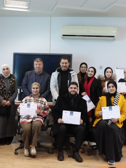 Palestine Polytechnic University (PPU) - جامعة بوليتكنك فلسطين تكرّم سفراء الريادة المتطوعين لدورهم في دعم جمع بيانات الخريجين
