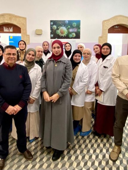 Palestine Polytechnic University (PPU) - زيارة علمية لطلبة الأحياء التطبيقية إلى مختبر الخليل التخصصي للاطلاع على أحدث تقنيات التشخيص الجزيئي