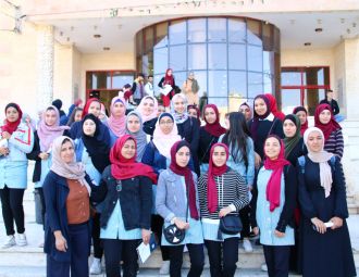 استقبال جامعة بوليتكنك فلسطين لمدرسة بنات دورا الثانوية…