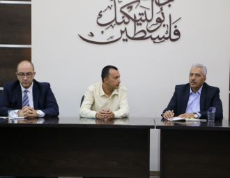 جامعة بوليتكنك فلسطين تستقبل وفداً من وزارة التعليم الع…