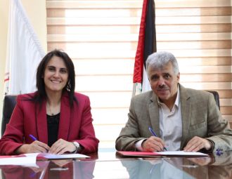 توقيع اتفاقية تعاون مشترك بين جامعة بوليتكنك فلسطين ونق…